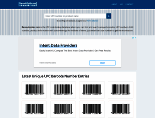 barcodespider.com screenshot
