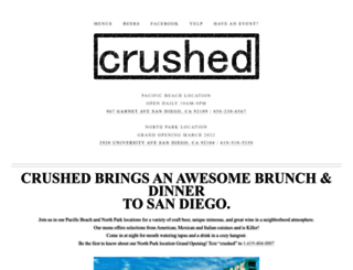 barcrushed.com screenshot