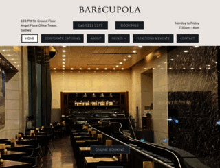 barcupola.com.au screenshot