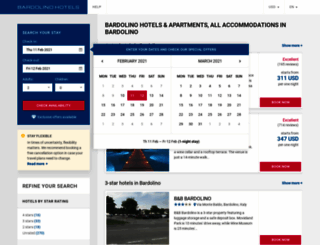 bardolinotophotels.com screenshot
