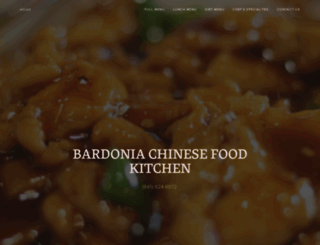 bardoniachinese.com screenshot