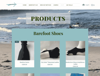 barebottomshoes.com screenshot