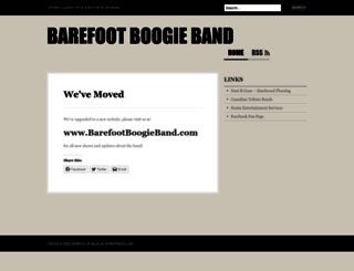 barefootboogieband.wordpress.com screenshot