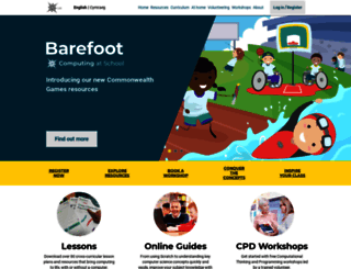 barefootcas.org.uk screenshot