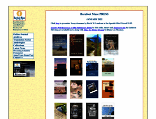 barefootmuse.com screenshot