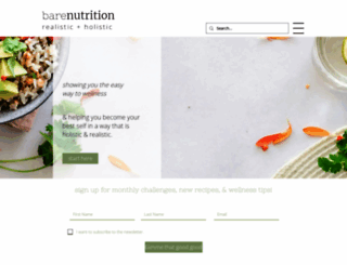 barenutritionhealth.com screenshot