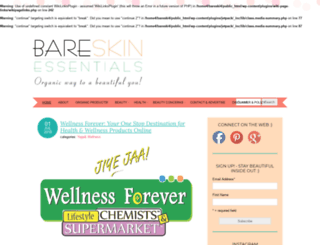 bareskinessentials.com screenshot