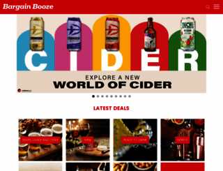bargainbooze.co.uk screenshot