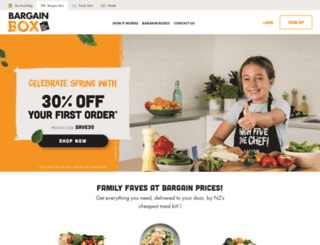 bargainbox.co.nz screenshot