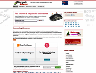 bargainsmarter.com screenshot