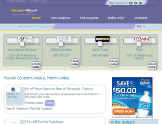 bargainwheel.com screenshot