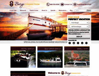 bargeconnection.com screenshot