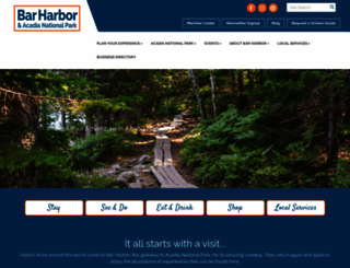 barharborinfo.com screenshot