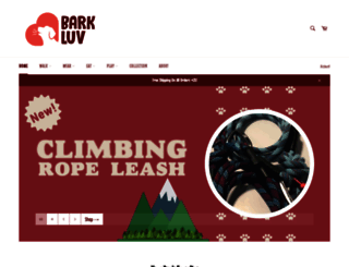 bark-luv.myshopify.com screenshot
