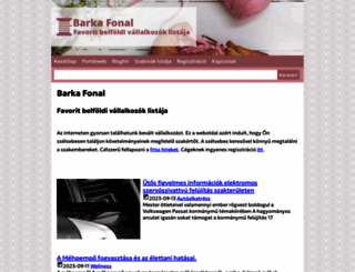 barkafonal.hu screenshot