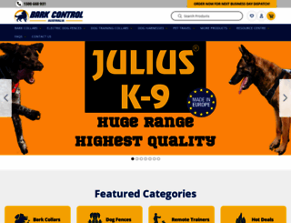 barkcontrol.com.au screenshot