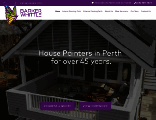 barker-whittle.com.au screenshot
