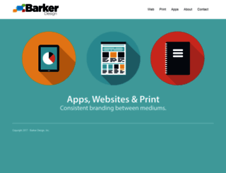 barkerdesign.com screenshot