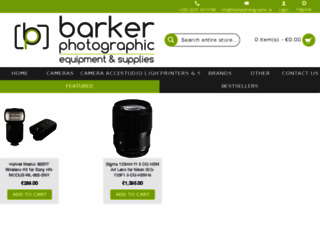 barkerphotographic.ie screenshot