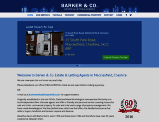 barkersmacclesfield.co.uk screenshot