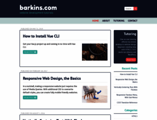 barkins.com screenshot