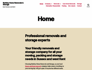 barkleyremovals.co.uk screenshot