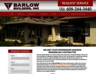 barlowbuildersinc.com screenshot