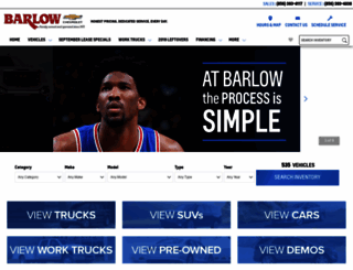 barlowchevrolet.com screenshot