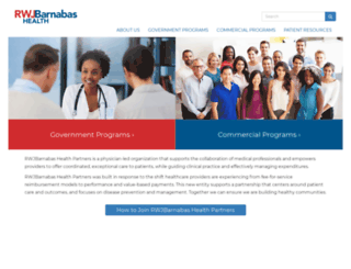 barnabashealthcarenetwork.org screenshot