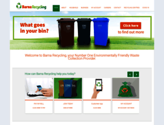 barnarecycling.com screenshot
