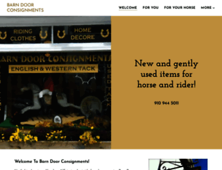 barndoorconsignments.com screenshot