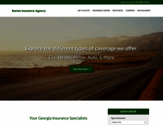 barnes-insurance.com screenshot