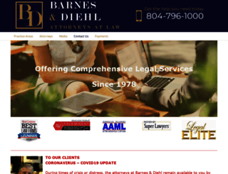 barnesfamilylaw.com screenshot