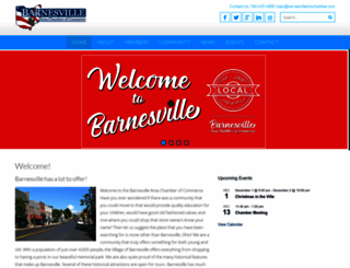 barnesvilleohiochamber.com screenshot