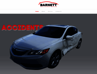 barnettcollisionrepair.com screenshot
