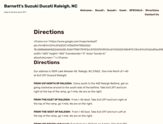 barnettsuzuki.com screenshot