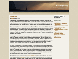 barneyb.com screenshot