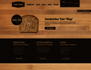 barneybrown.com screenshot