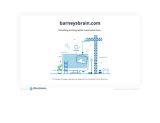 barneysbrain.com screenshot