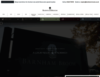 barnham-broom.co.uk screenshot