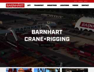 barnhartcrane.com screenshot