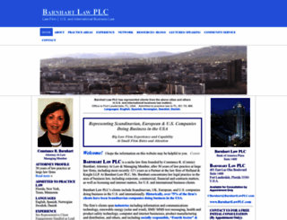 barnhartlawplc.com screenshot