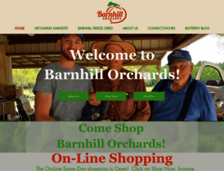 barnhillorchards.com screenshot