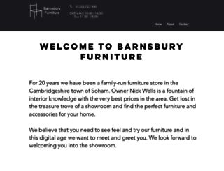 barnsburyfurniture.co.uk screenshot