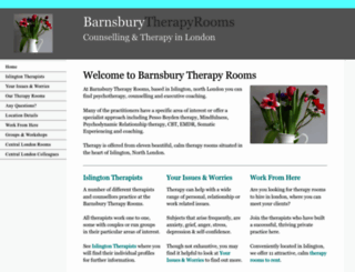 barnsburytherapyrooms.com screenshot