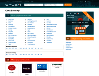 barnsley.cylex-uk.co.uk screenshot