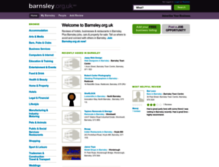 barnsley.org.uk screenshot