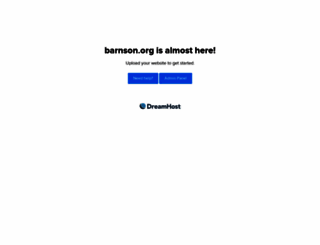 barnson.org screenshot