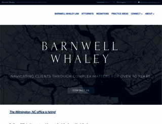 barnwell-whaley.com screenshot