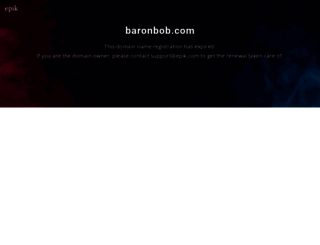 baronbob.com screenshot
